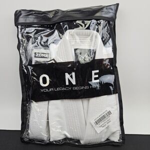Kingz The One Jiu Jitsu Gi Kids White Size M000 3 Piece Set New‎